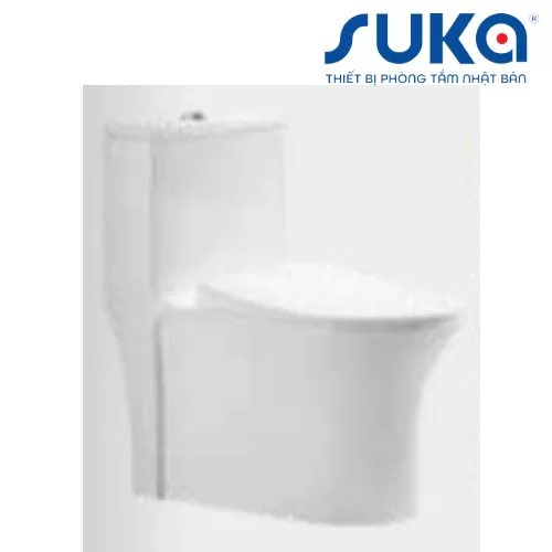 Bồn cầu 1 khối nắp êm SUKA SK2415