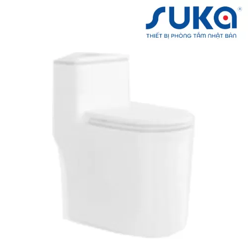 Bồn cầu 1 khối nắp êm SUKA SK2424