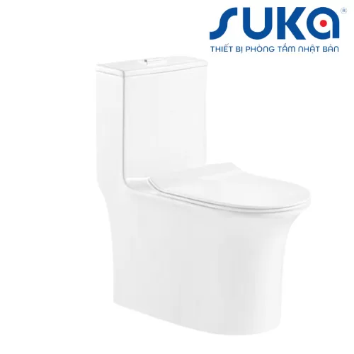 Bồn cầu 1 khối nắp êm SUKA SK6604