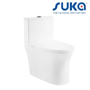 Bồn cầu 1 khối nắp êm SUKA SK6651