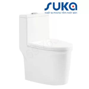 Bồn cầu 1 khối nắp êm SUKA SK6678