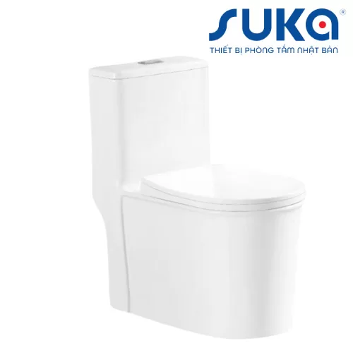 Bồn cầu 1 khối nắp êm SUKA SK6686