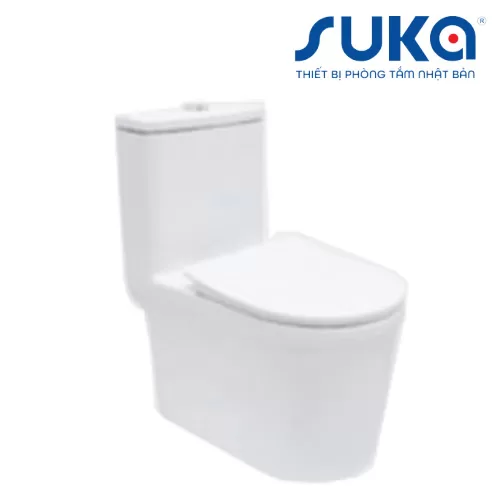 Bồn cầu 1 khối nắp êm SUKA SK6688
