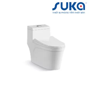 Bồn cầu 1 khối nắp êm SUKA SK8054