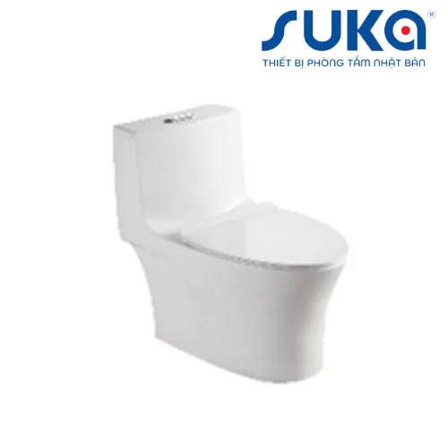 Bồn cầu 1 khối nắp êm SUKA SK8072