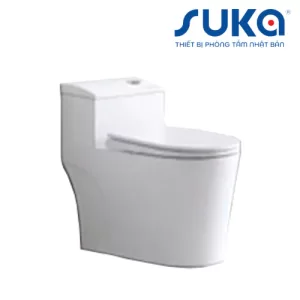 Bồn cầu 1 khối nắp êm SUKA SK8081