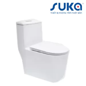 Bồn cầu 1 khối nắp êm SUKA SK9913