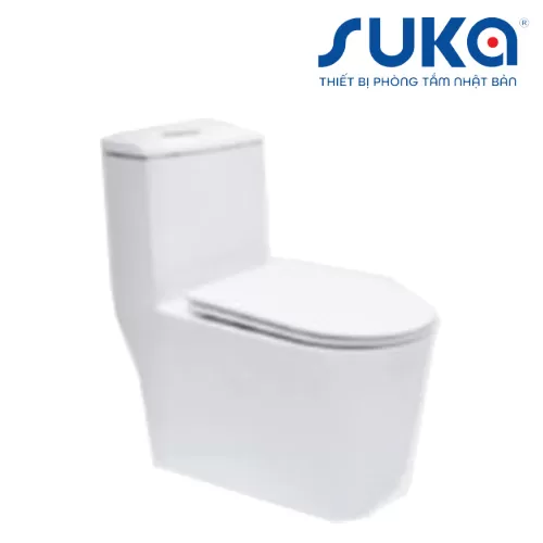 Bồn cầu 1 khối nắp êm SUKA SK9913