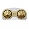 Đèn sưởi nhà tắm SUKA 2 bóng K2B01