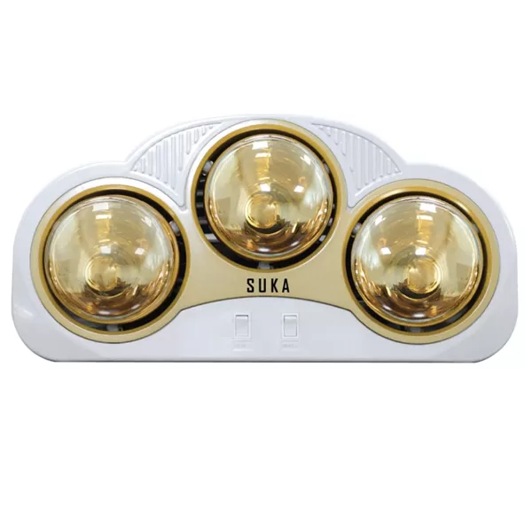 Đèn sưởi nhà tắm SUKA 3 bóng K3B01