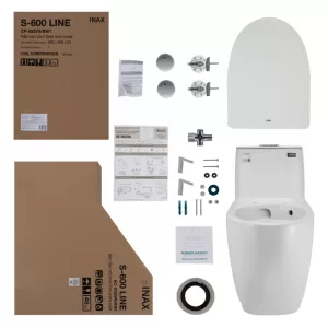 Bồn Cầu INAX AC-1052VN 1 Khối Nắp Êm Aqua Ceramic