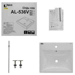 Chậu Rửa Lavabo Inax AL-536V Đặt Bàn AquaCeramic