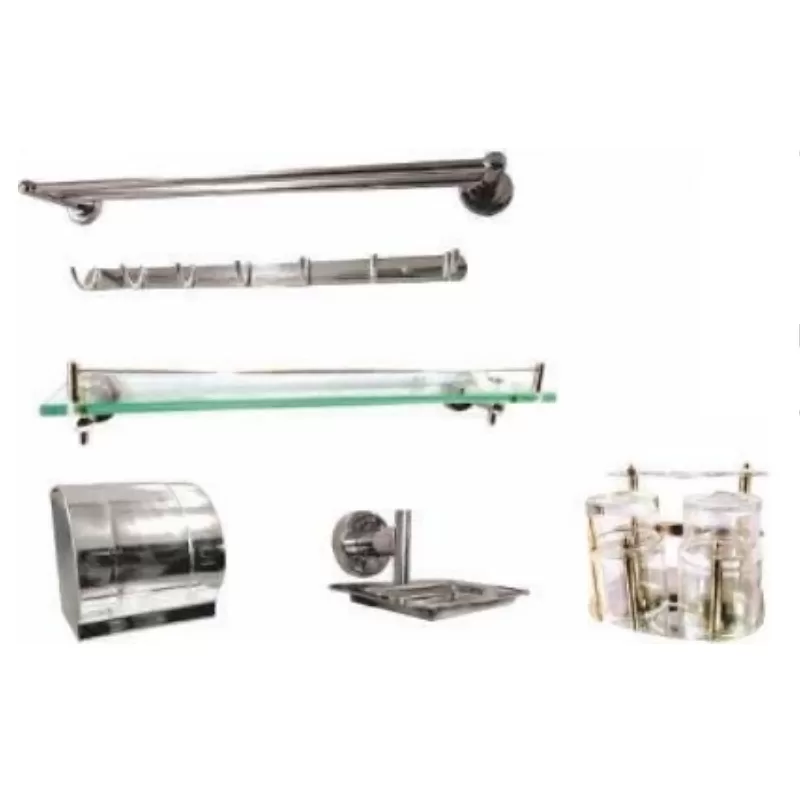 Bộ Phụ Kiện Phòng Tắm 6 Món Inox 201 SUKA PKSK801