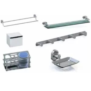 Bộ Phụ Kiện Phòng Tắm 6 Món Inox 304 SUKA PKSK808