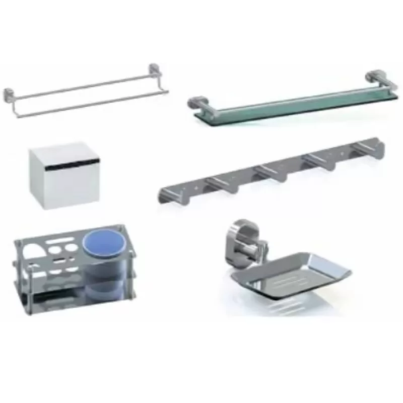Bộ Phụ Kiện Phòng Tắm 6 Món Inox 304 SUKA PKSK808