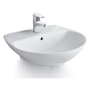 Thông tin chậu rửa mặt Inax L-285V Chậu chất liệu sứ cao cấp Với đặc tính kháng khẩn, dễ lau chùi Màu sắc: Trắng​ Kích thước (D x R): 497 x 426 mm L-285VEC : Kiểu 3 lỗ L-285VFC : Kiểu 1 lỗ Không bao gồm chân treo /chân đứng Không bao gồm phụ kiện ( vòi, bộ xả...) Có thể dùng với vòi lavabo tại đây Bản vẽ kích thước lavabo treo tường Inax L285V