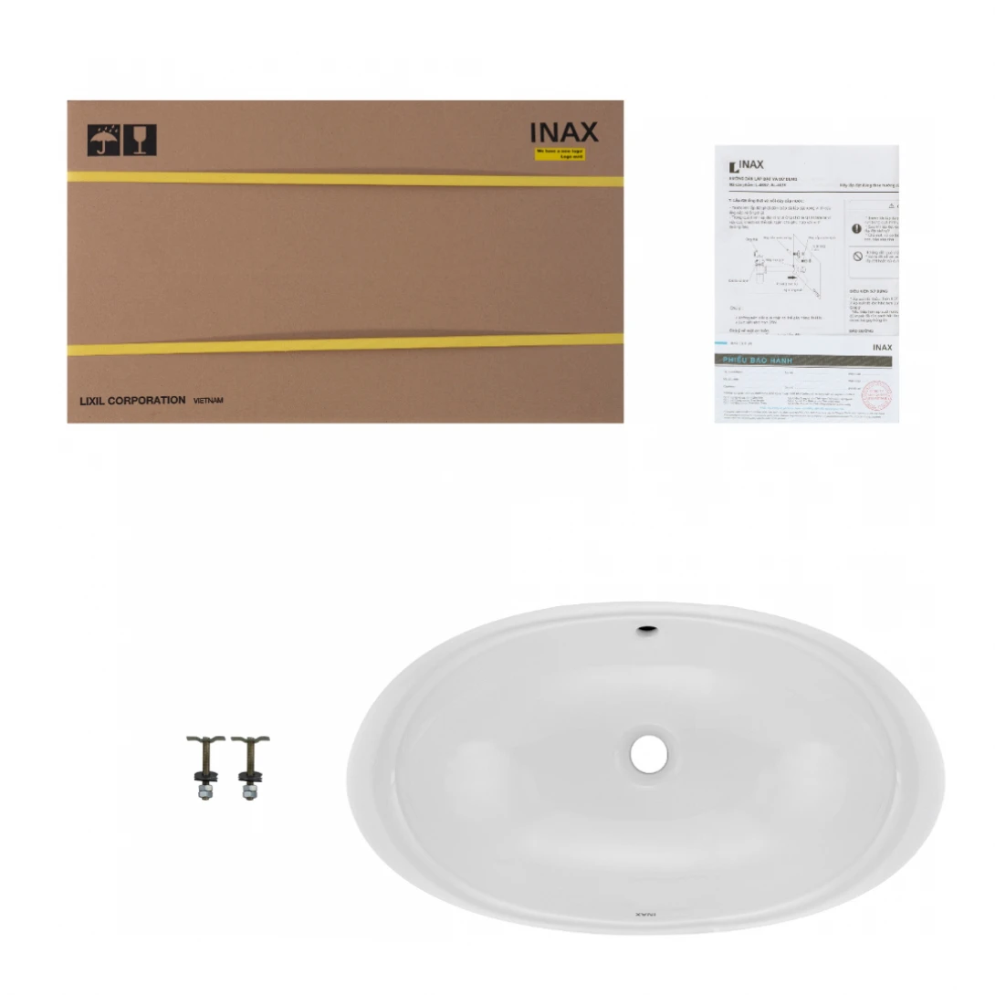 Chậu Rửa Mặt Lavabo Inax L-465V Đặt Bàn