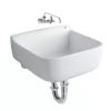 Thông tin cơ bản chậu rửa mặt Inax S-17V đa năng Dòng sản phẩm chậu rửa lavabo INAX S-17V đa năng kiểu treo tường đến từ thương hiệu thiết bị vệ sinh INAX Không bao gồm vòi Kích thước: 440x400x290 mm Với đặc tính kháng khẩn, dễ lau chùi Chất liệu sứ cao cấp, chống bám bẩn Màu trắng Sản phẩm đã bao gồm nút chặn nước (A - 017V) và ống thải chữ P (A - 675PV). Có thể dùng với vòi: LF-16-13, LF-12-13, LF-7R-13, ... Bản vẽ bồn rửa giặt INAX S17V cỡ lớn