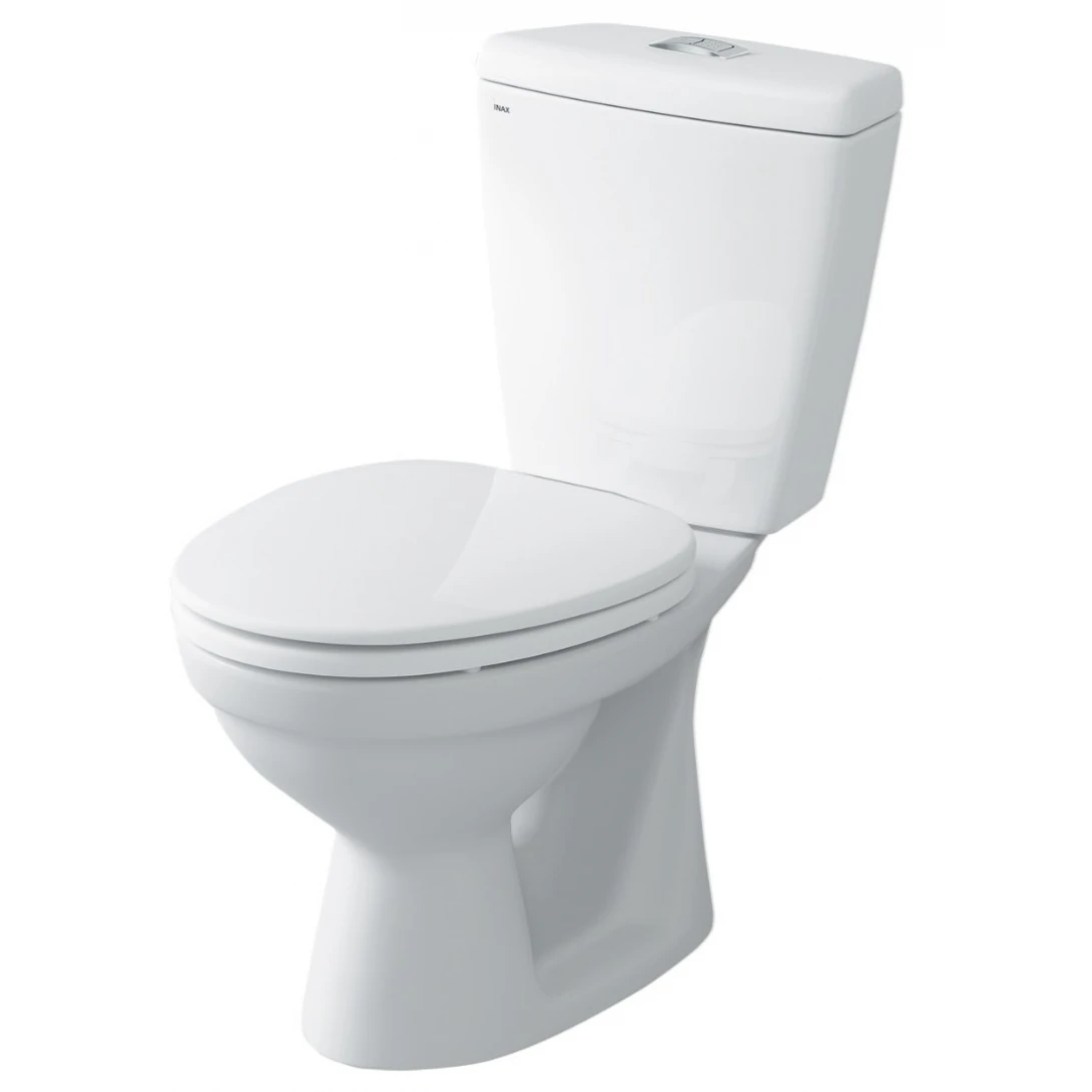 Bồn Cầu INAX 2 Khối C-108VAN Xả Nhấn Nắp Êm
