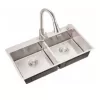Chậu rửa bát inox SUS304 SUKA SKCĐ8245A