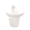 Bộ chậu rửa lavabo chân lửng SUKA C3