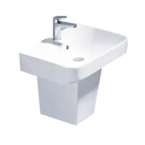 Bộ chậu rửa lavabo chân lửng SUKA C65