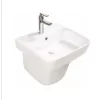 Bộ chậu rửa lavabo chân lửng SUKA SK9502 (Liền chân)