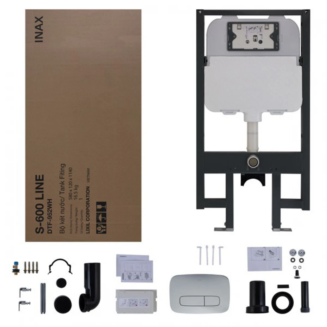Bồn Cầu INAX AC-952VN Treo Tường