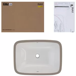 Chậu Rửa Lavabo Inax AL-2298V Âm Bàn AquaCeramic