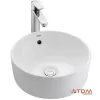 Chậu Rửa Lavabo Inax L-295V Đặt Bàn Tròn