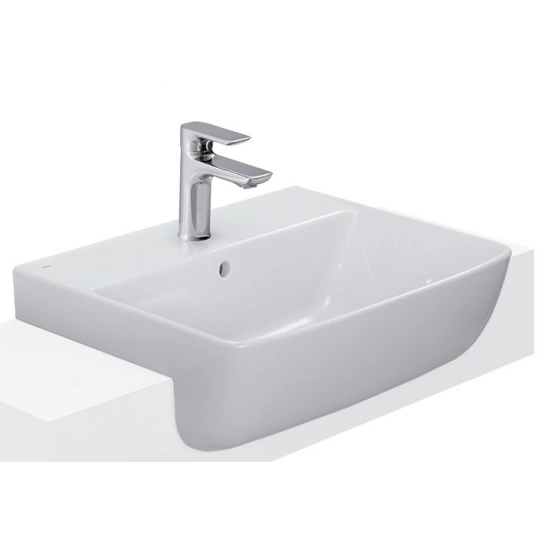 Chậu Rửa Mặt Lavabo Inax L-345V Bán Âm bàn