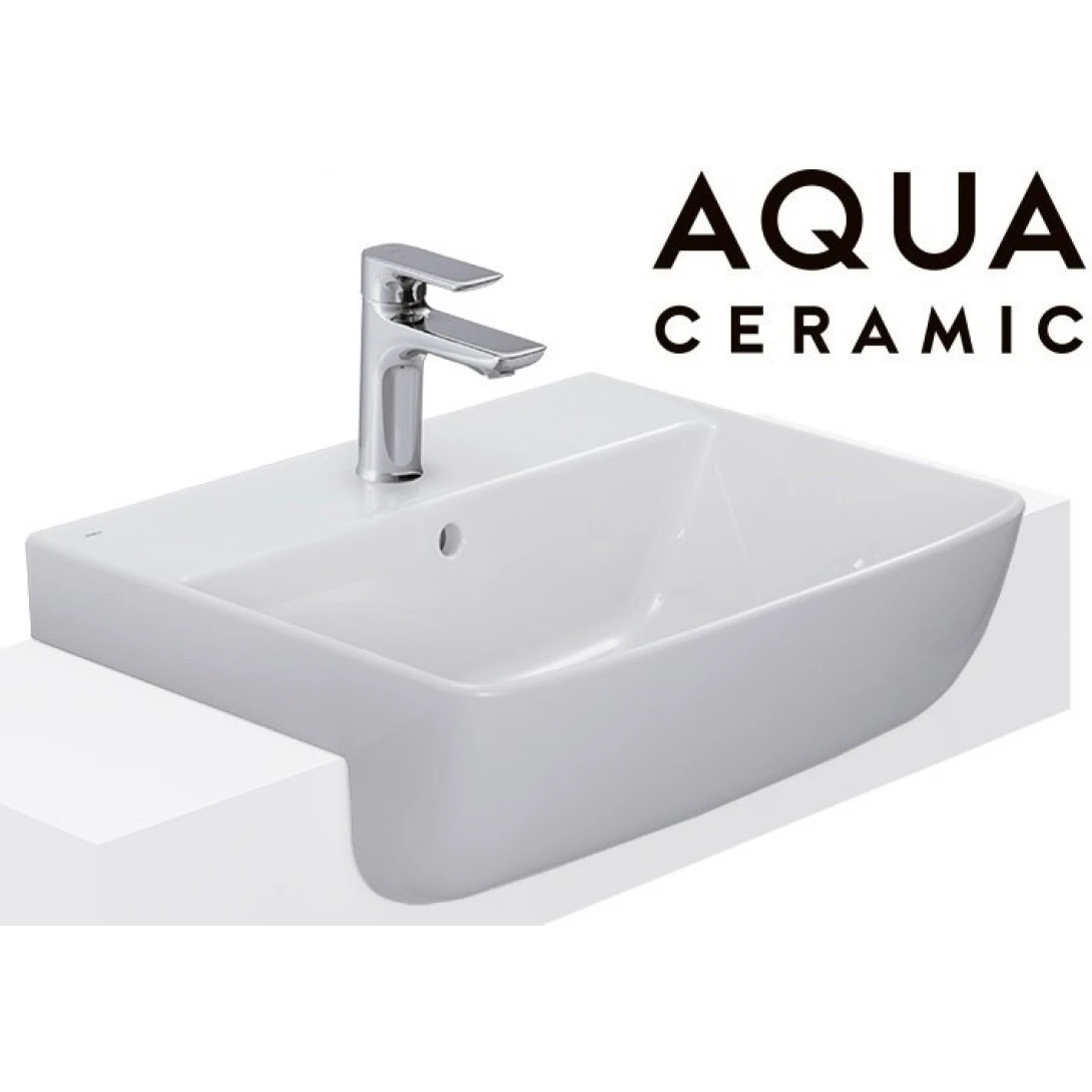 Chậu Rửa Mặt Lavabo Inax L-345V Bán Âm bàn