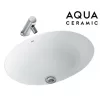 Chậu Rửa Lavabo Inax AL-2293V Âm Bàn Aqua Ceramic