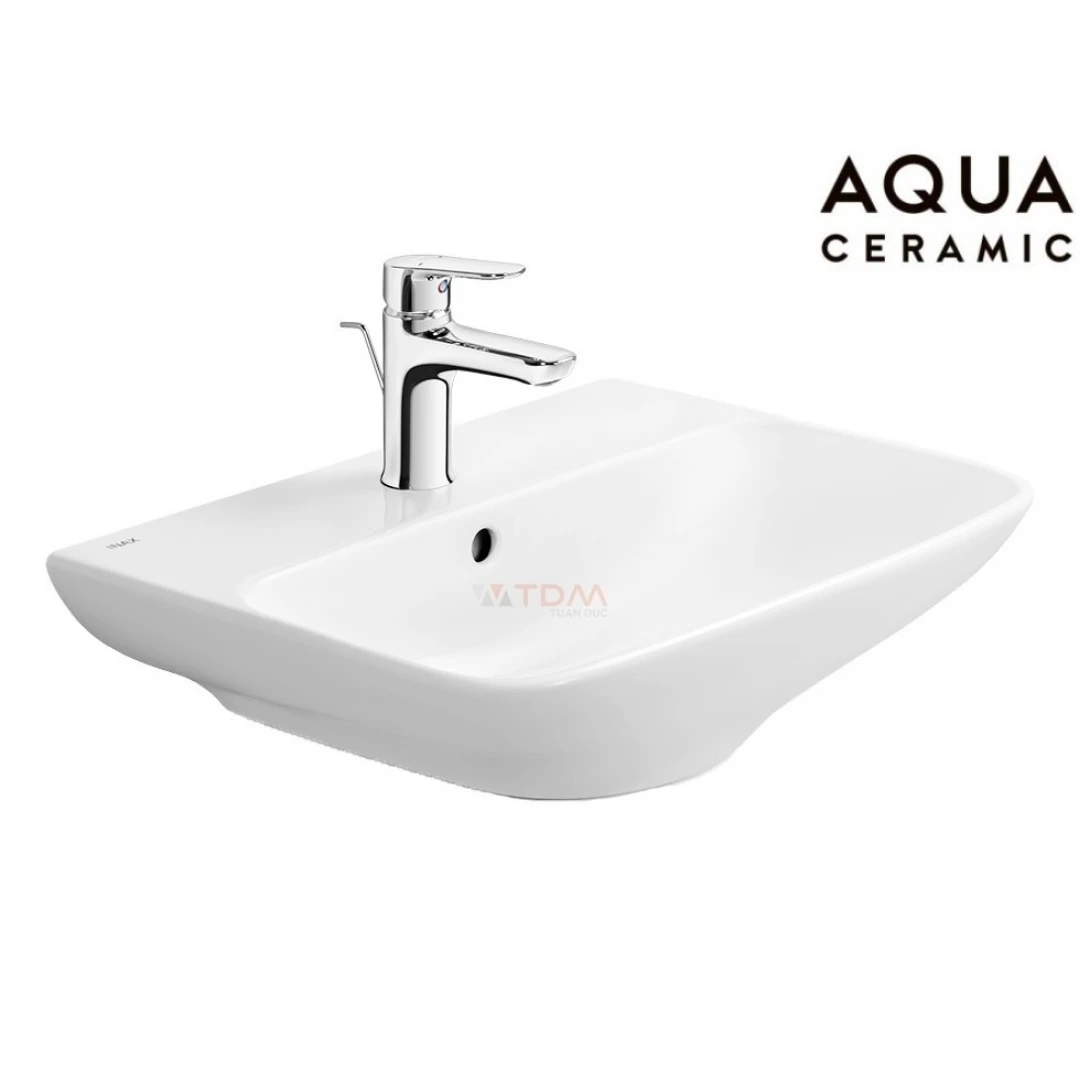 Chậu Rửa Lavabo Inax AL-289V Treo Tường Aqua Ceramic