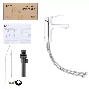 Vòi chậu lavabo nóng lạnh INAX LFV-2002S