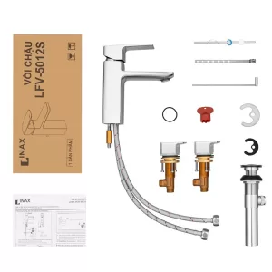 Vòi chậu lavabo nóng lạnh INAX LFV-5012S