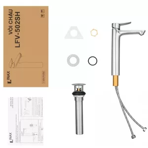 Vòi chậu lavabo nóng lạnh INAX LFV-502SH