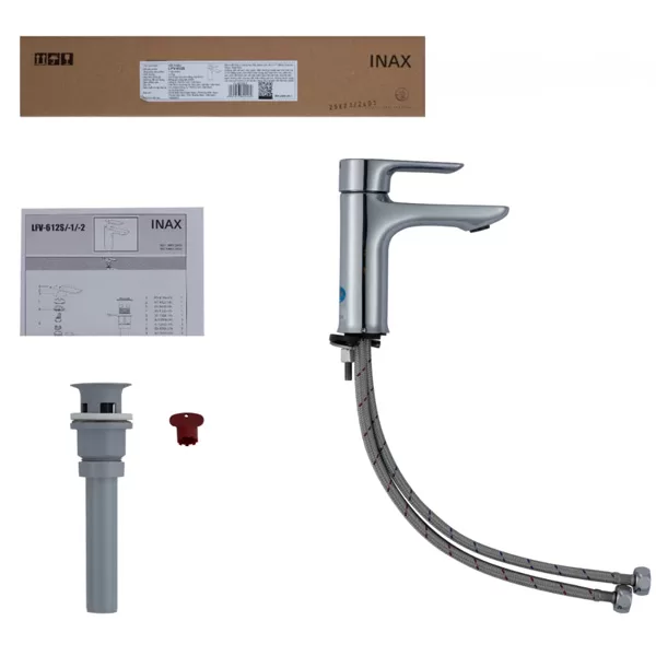 Vòi chậu lavabo nóng lạnh INAX LFV-612S