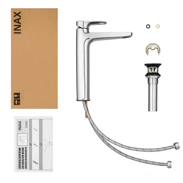 Vòi chậu lavabo nóng lạnh INAX LFV-652SH