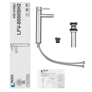 Vòi chậu lavabo nóng lạnh INAX LFV-8002SH2