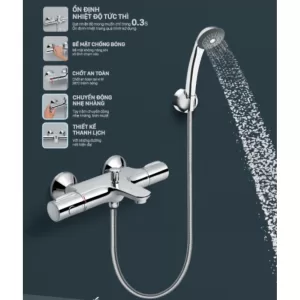 Vòi Sen Tắm Inax BFV-3413T-4C Nhiệt Độ